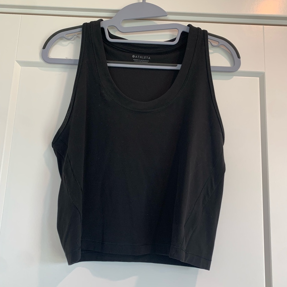 Black Athleta Shanti Tank